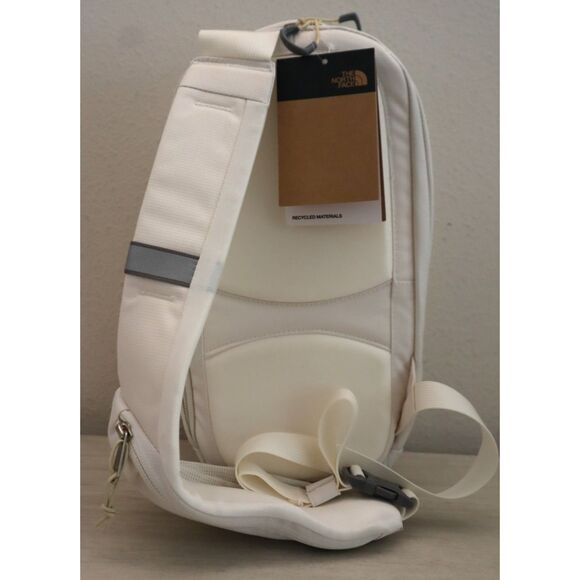 The North Face NF0A52UP4PA Unisex O/S Gardenia White Borealis Sling Bag - Picture 2 of 16